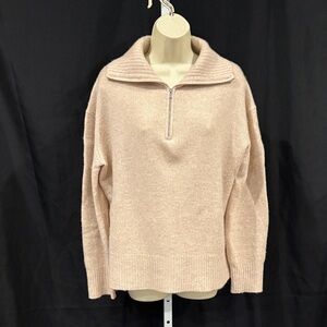 C by Bloomingdale’s Cozy Half-Zip Pullover Cashmere Swearer XL